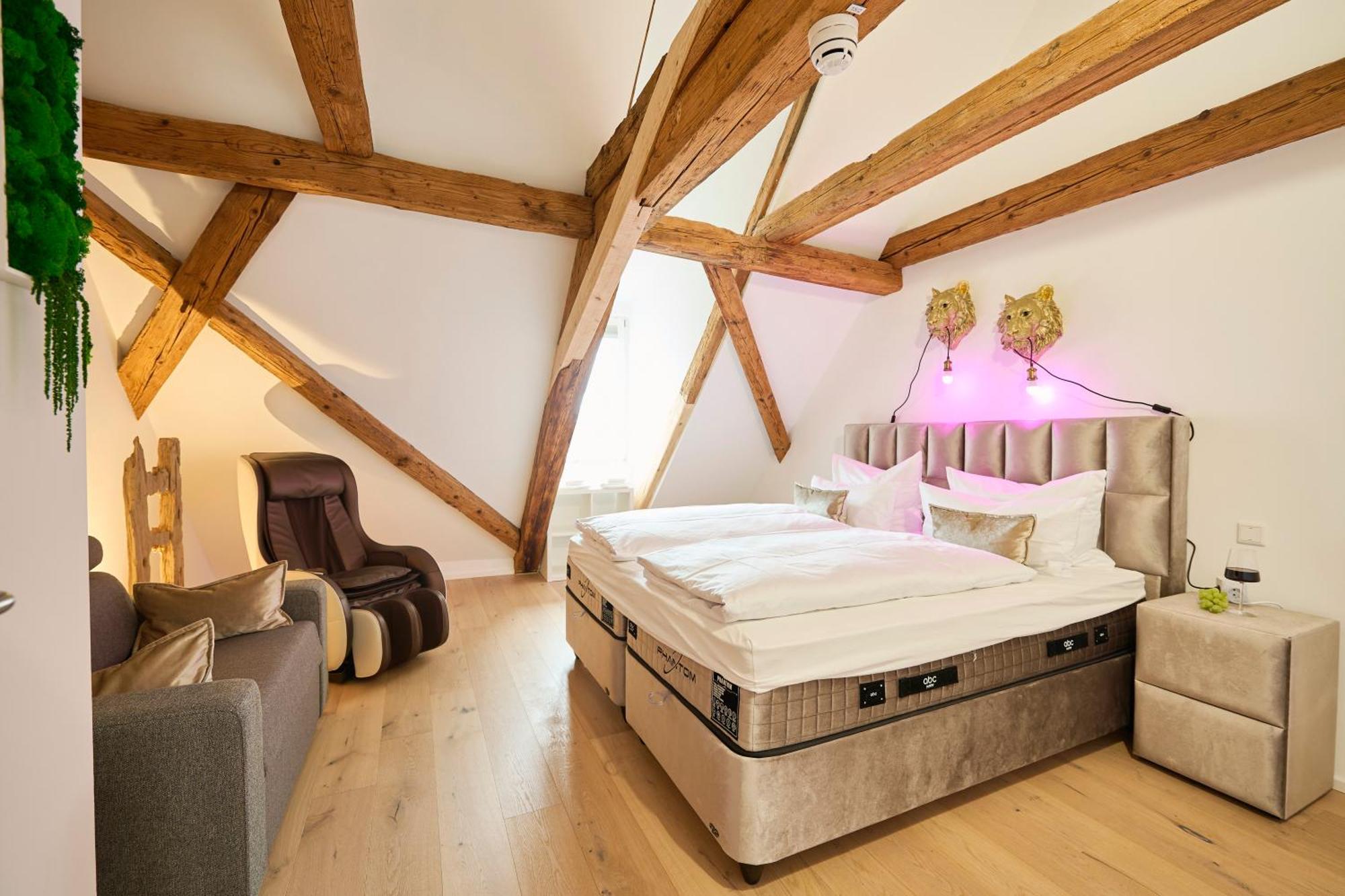 Wood World Luxury - Massage - Bergblick - Tranpolin- Parken Apartment Markdorf Exterior photo