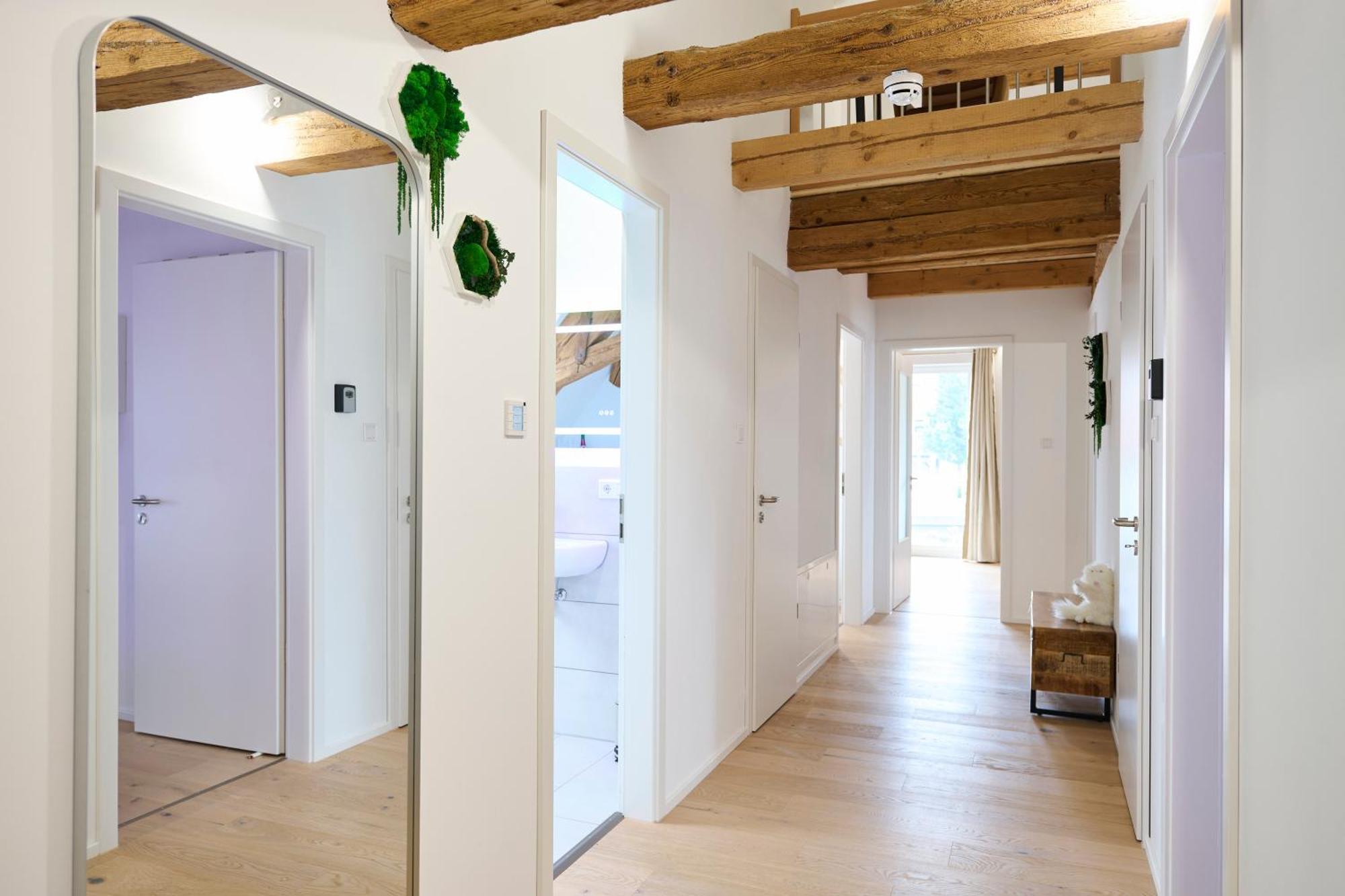 Wood World Luxury - Massage - Bergblick - Tranpolin- Parken Apartment Markdorf Exterior photo